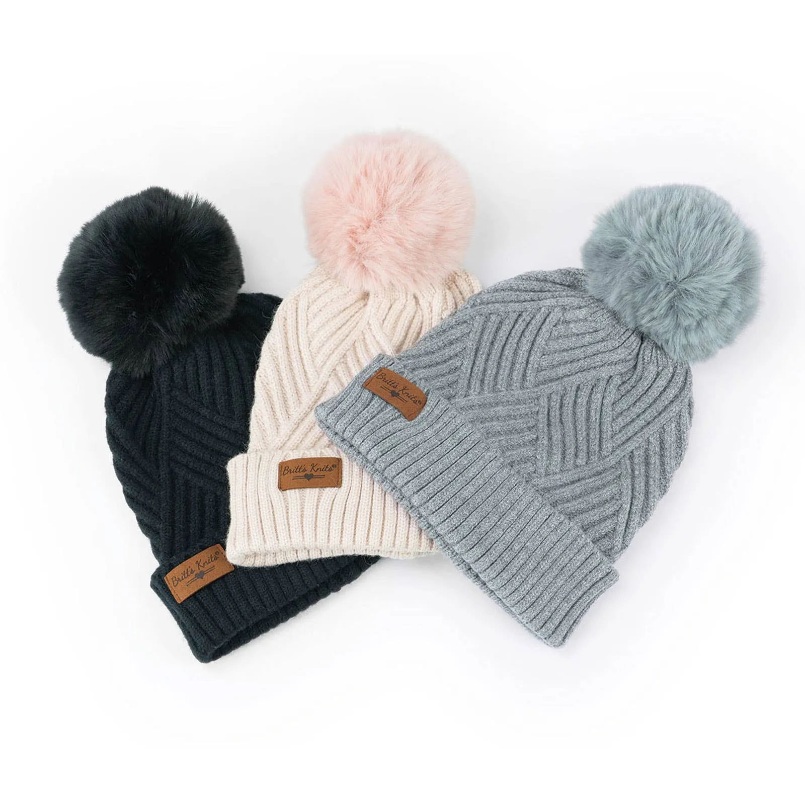 Super Poof Pom Pom Hat