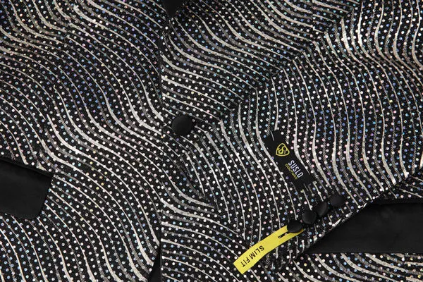 Suslo Couture FB14 Fancy Blaze Silver