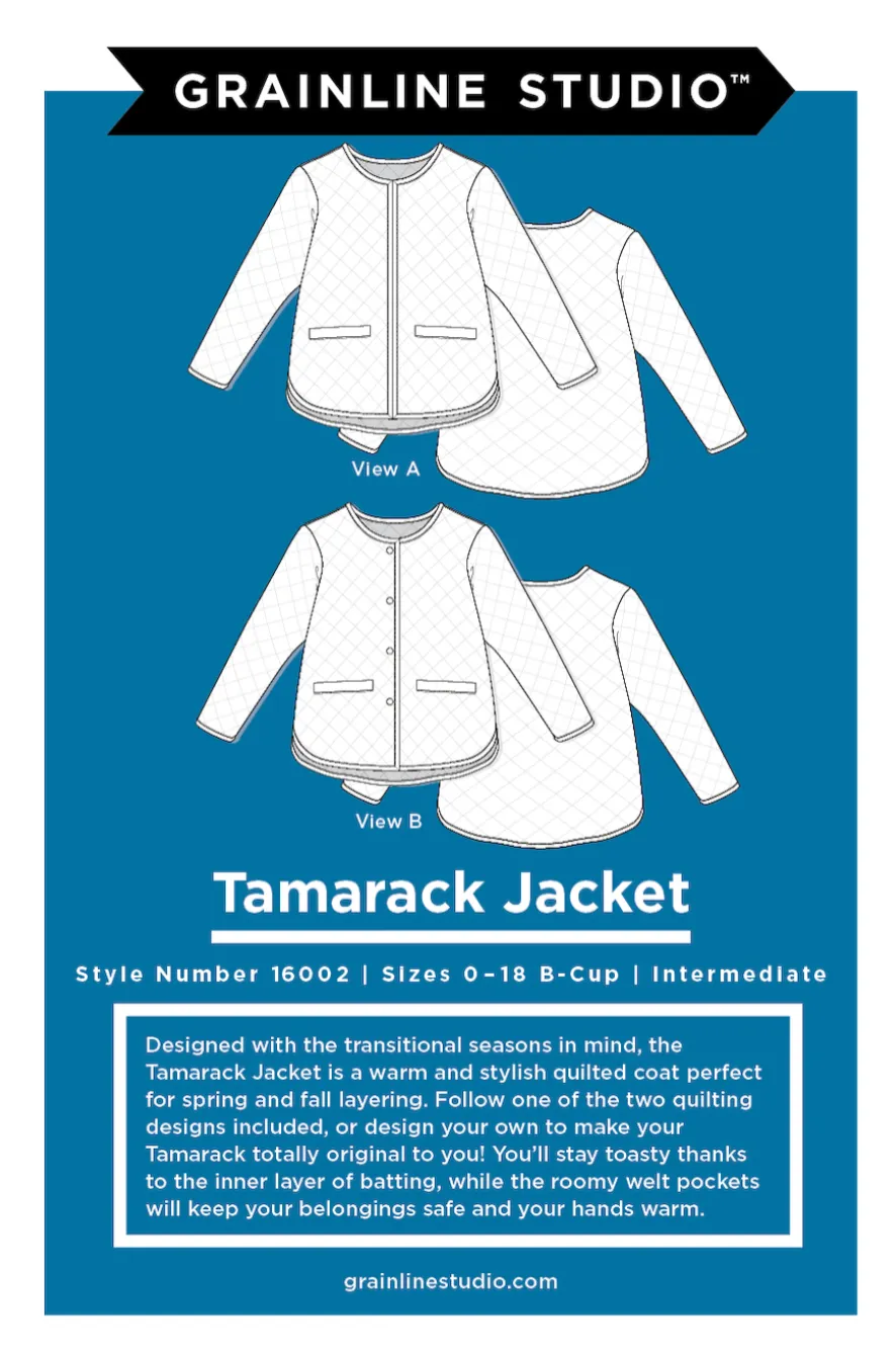 The Tamarack Jacket Kit - Old Rose