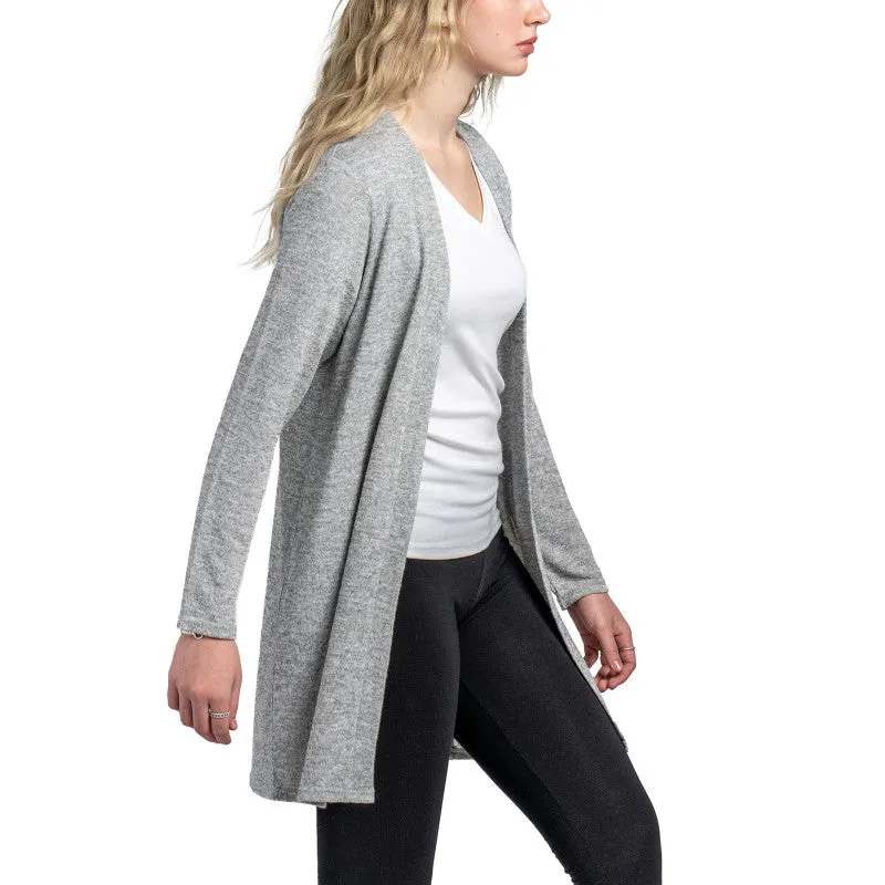 Weightless Lounge Cardigan-Gray