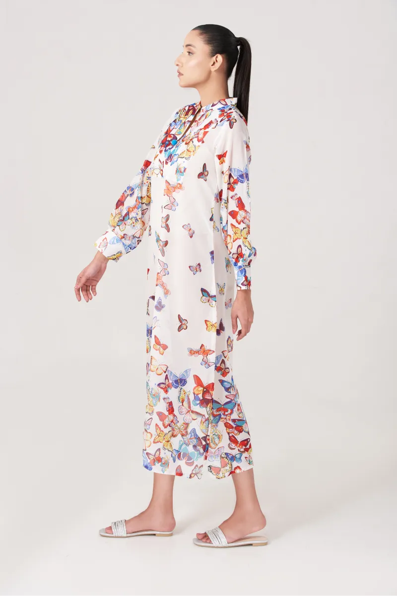 Women's Long Printed Shirt