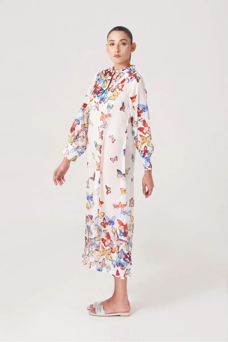 Women's Long Printed Shirt
